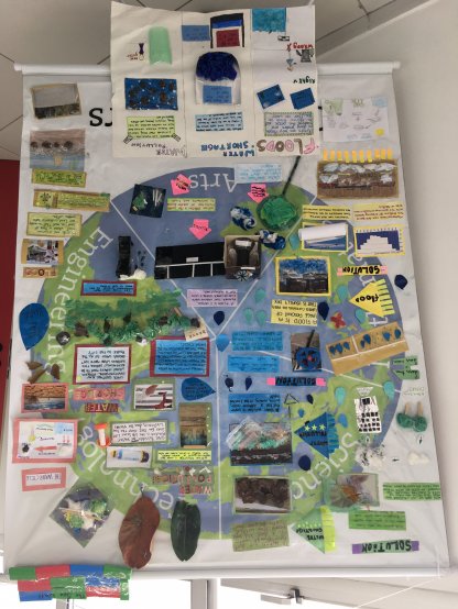 Mixed Media Mural