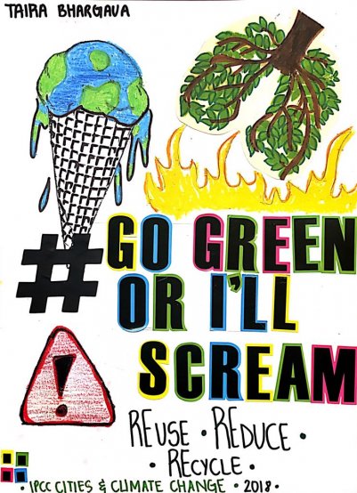 Go green or I’ll scream