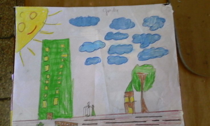 El sol, las nubes y la ciudad/The sun, the clouds and the city
