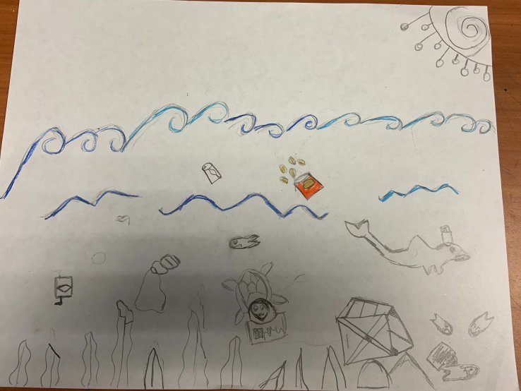 Trash invading the oceans