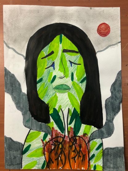 Mother Earth is sad