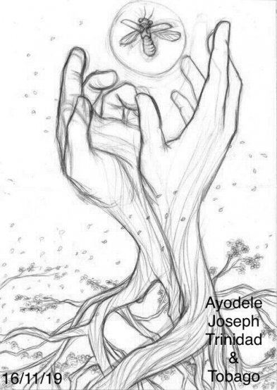 Nature’s loving hands