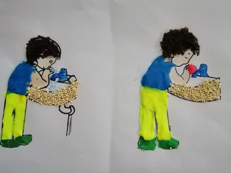 Washing your hands