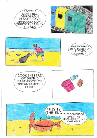Hank the Crab talks about Ria Formosa's Pollution