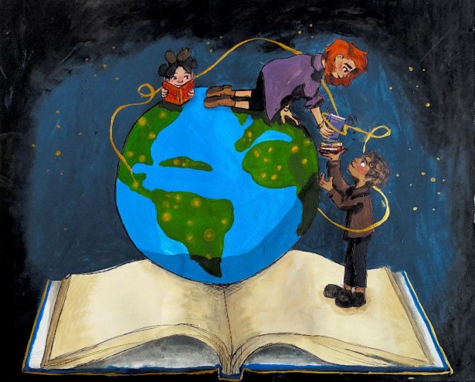 Through The Books.