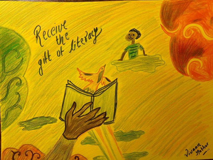 Receive the gift of Literacy