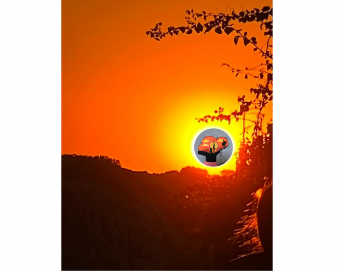 The sunset, the art and the dream, the drought will never win!