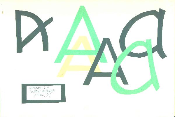 Lettering-Collage