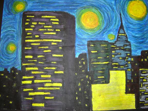 Modern Starry Night