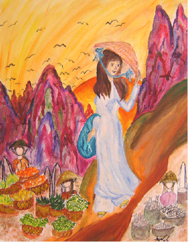 Roadside Market in Nha Rang- A Fairyland
