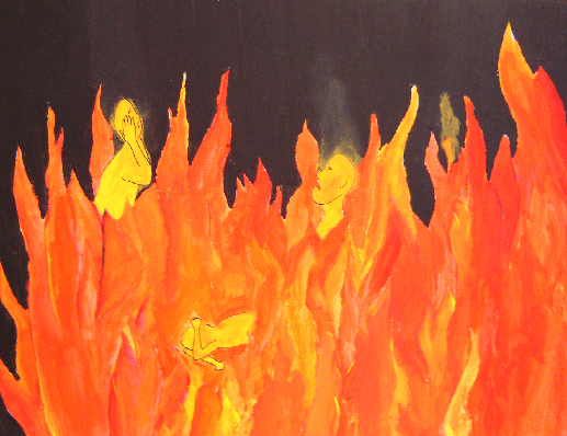 Burning in Hell