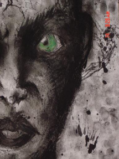 One of the Seven Deadly Sins: Envy Close up 1