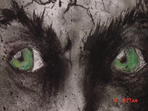 One of the Seven Deadly Sins: Envy Close up 2