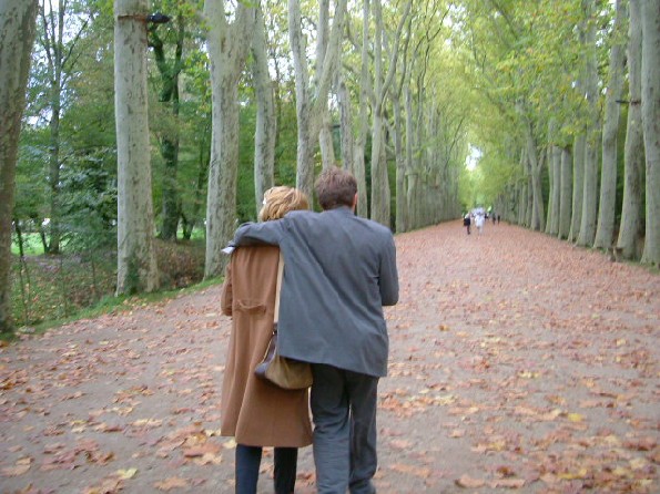 Lovers at Chenonceau