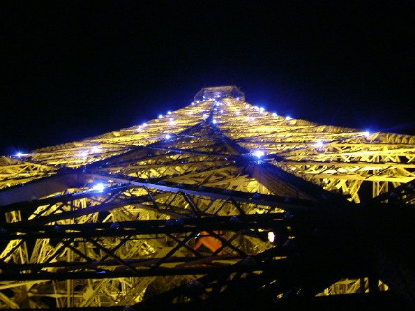 An Accidental View of the Eiffel Tower--Paris