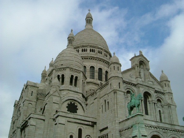 Sacre-Coeur Cathedral--Paris