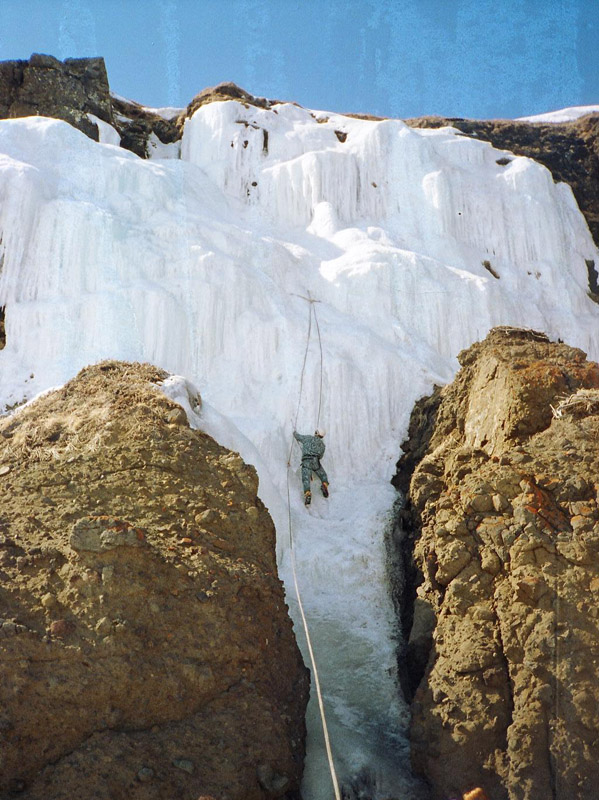 Ice-climbing