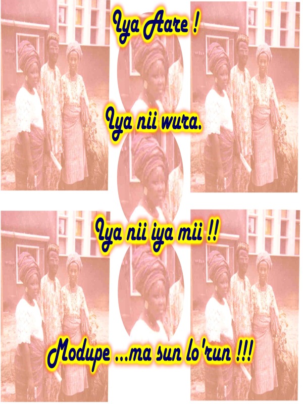 Iya Mii Owon Go Go Bi Golu!.