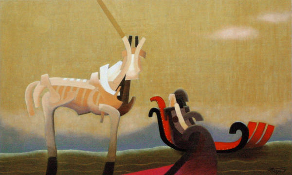 Horse and Woman