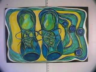 Blue Shoes of Mum