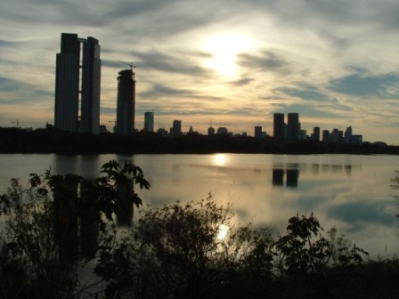 Atardecer en la Reserva Ecológica - Buenos Aires