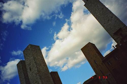 Towers of san giminiani