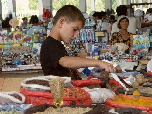 The seller of spice