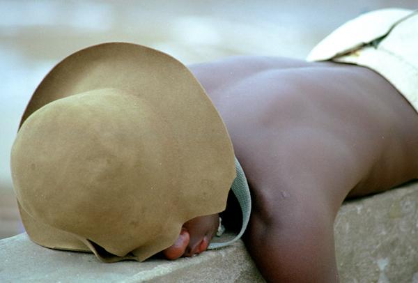 Midday Nap in Cape-Coast