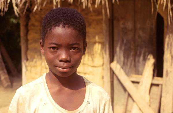 Kid in Ghana's Volta Region