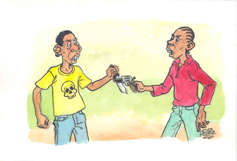 Language as Violence - Gangstarism