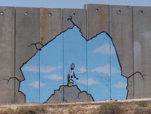 Apartheid Wall - Jerusalem - Qalandia