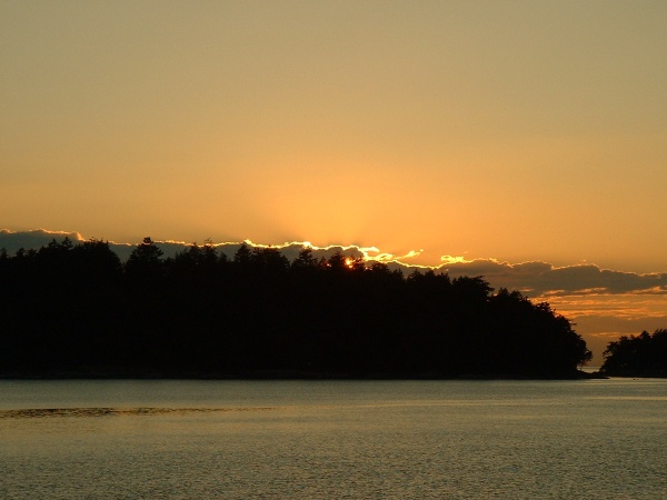Sunset in Canada