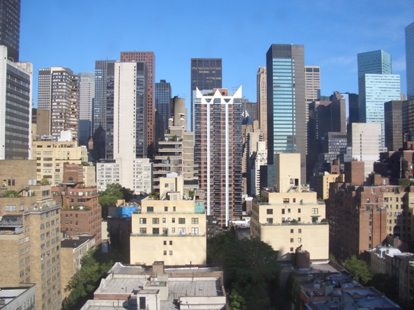 View from the hotel window