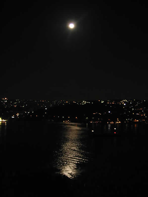Moonlight in Bosphorus