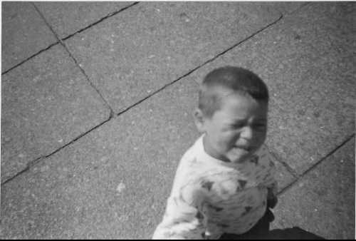 Russian Boy Asking For Food