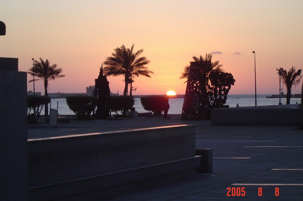 Sunset!
