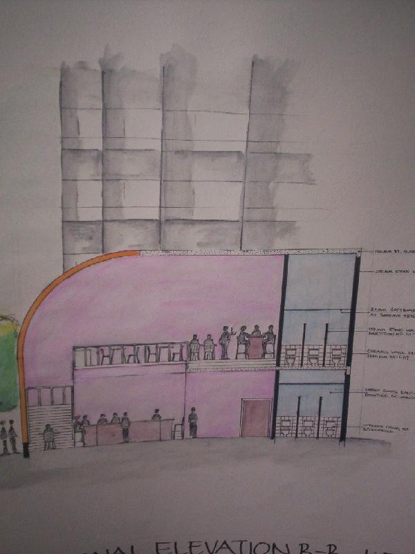 Restaurant Design: Section BB