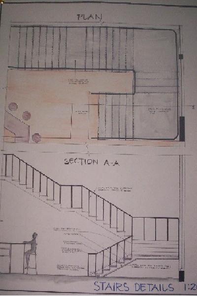 Restaurant Design: Staircase Details