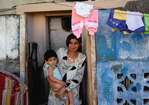 Pakistani Woman and Baby
