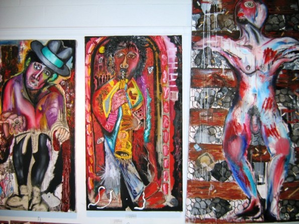 Tunnel Series with Crucifixion
