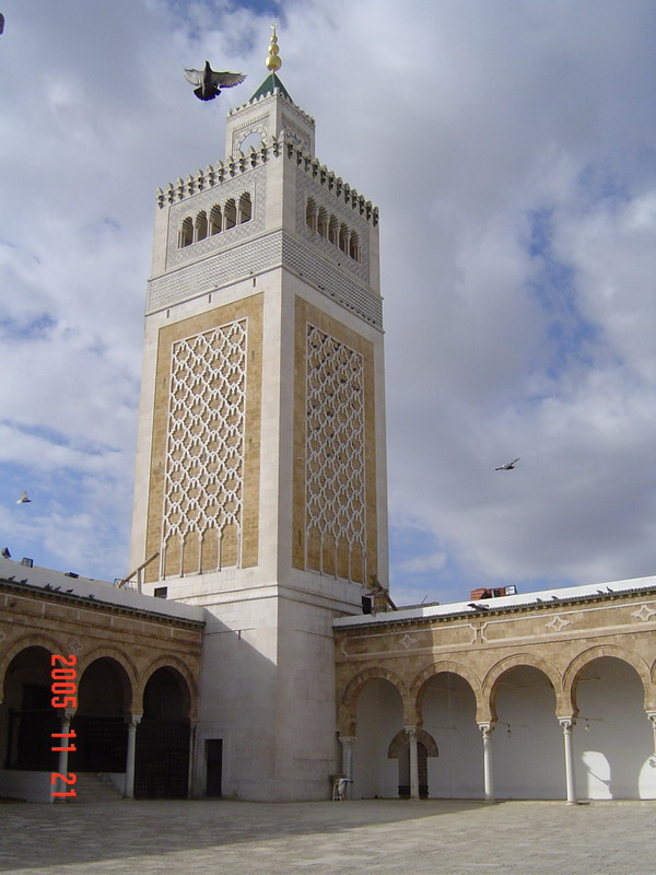 A Mosque and A Bird