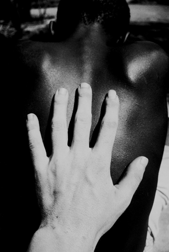 White on Black in Black and White