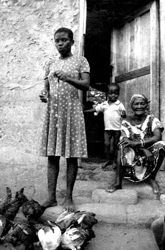 Granny and kids