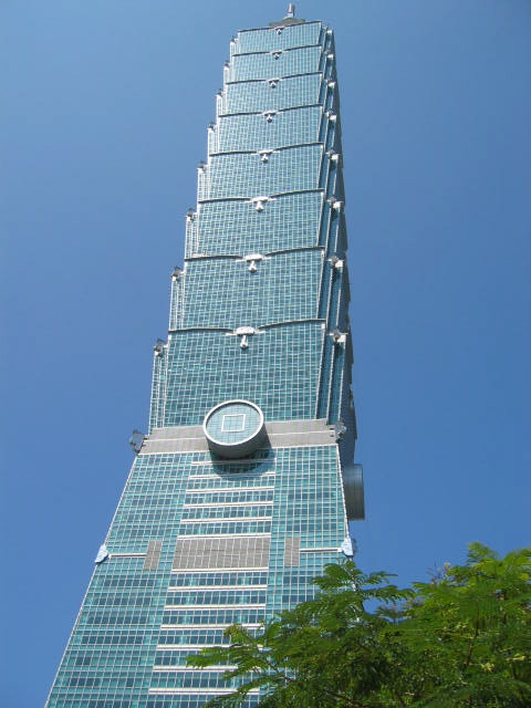 Taipei 101 on a Clear, Summer Day