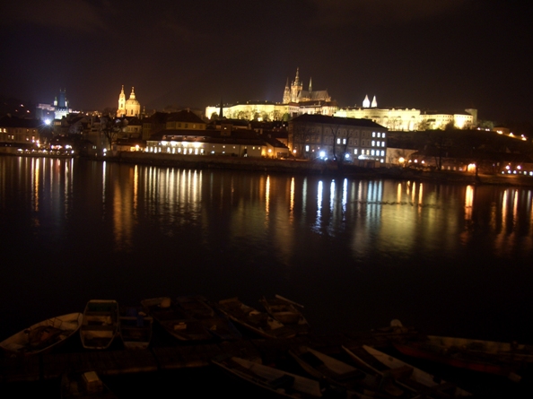 Prague Castle From the Opposite Shore