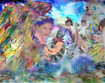 Northern Lights Angel