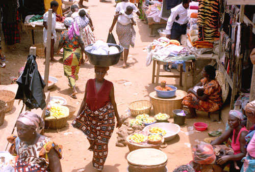 Mankessim food market