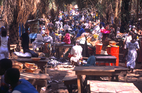 Kumasi food market