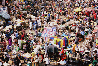 Kaneshie food market, Accra