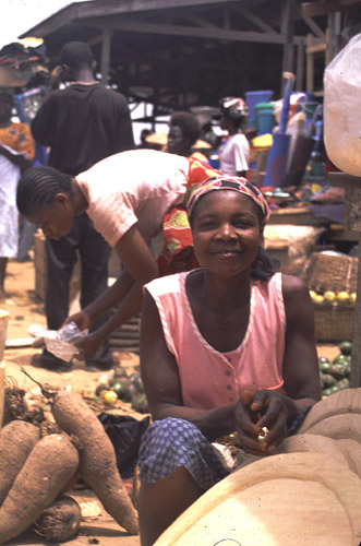 Yam woman